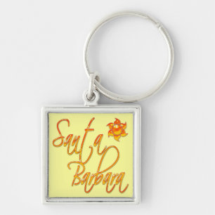 Santa Barbara Keychain
