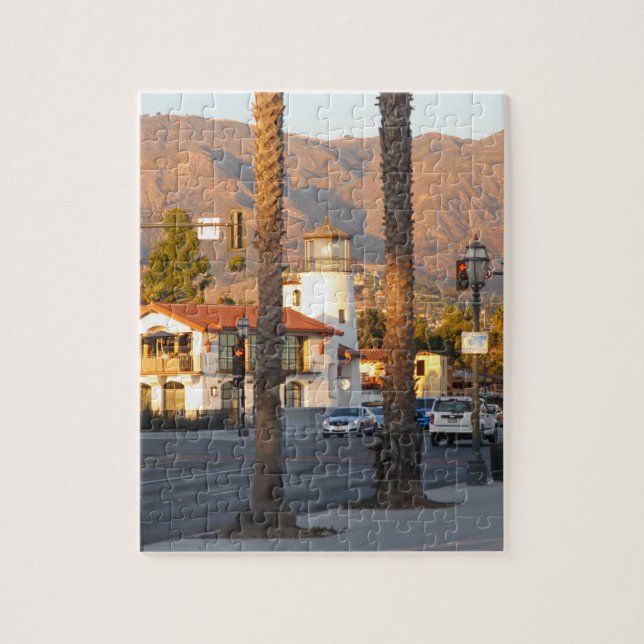 Santa Barbara lighthouse, California Jigsaw Puzzle (Vertical)