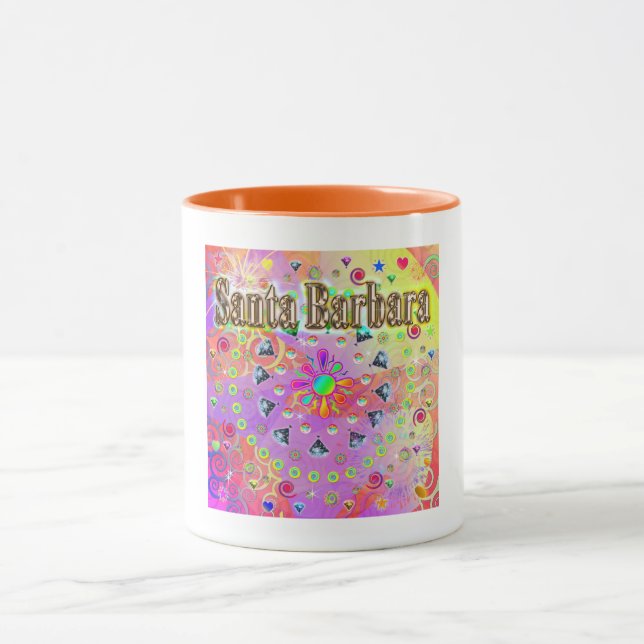 Santa Barbara Lucky Golden Mug (Center)