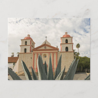 Santa Barbara Mission Postcard