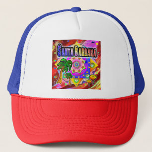 Santa Barbara Tropical Friends Hat