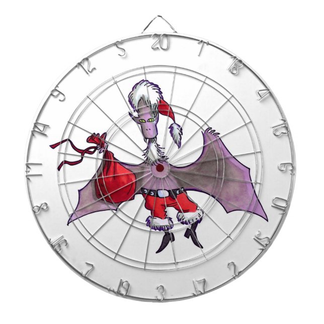 Santa Bat dartboard (Front)