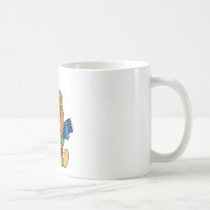 Santa Bear with Christmas Present Coffee Mug