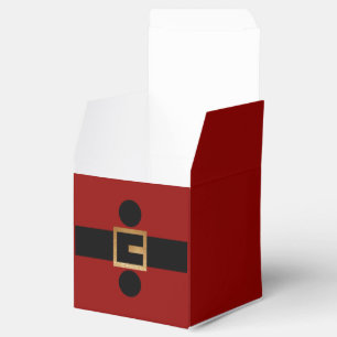 Santa Belt Christmas – Festive Holiday Gift Favor Box