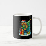 Santa Bigfoot Christmas Tree Sasquatch Xmas Lights Coffee Mug<br><div class="desc">Santa Bigfoot Christmas Tree Sasquatch Xmas Lights And Snow</div>