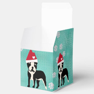 Santa Boston Favor Box