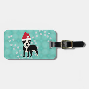 Santa Boston Luggage Tag