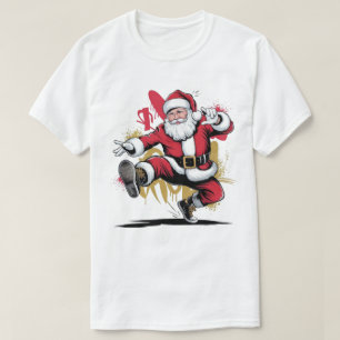 Santa Breakdancer T-Shirt