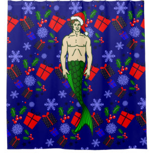 santa brunette merman ugly xmas gifts