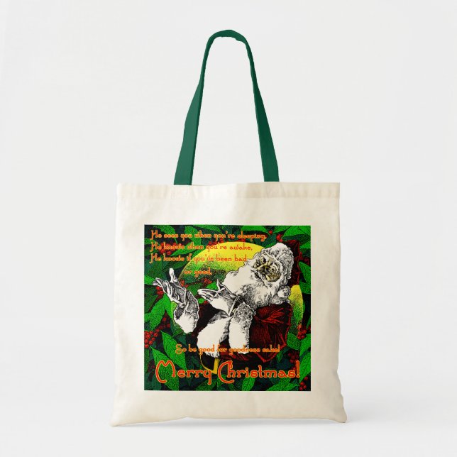 Santa! - Budget Tote (Front)