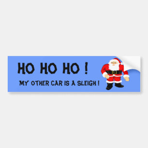 Santa Bumper Sticker