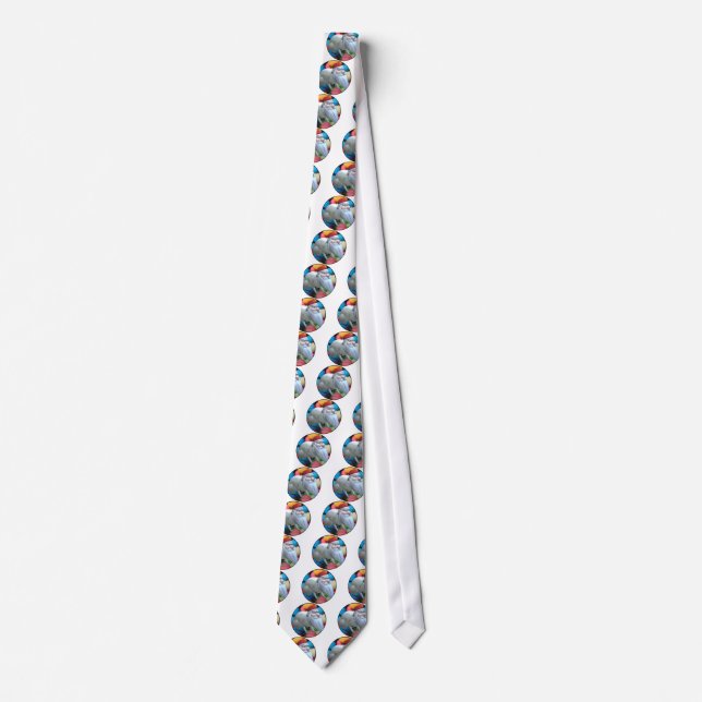 Santa Bunny Tie (Front)