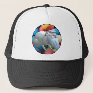 Santa Bunny Trucker Hat