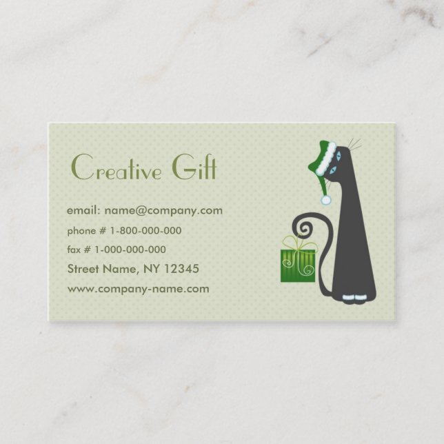 Santa Business Card (Front)