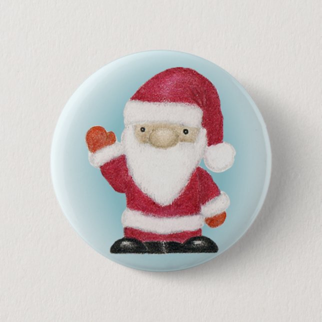 Santa Button (Front)