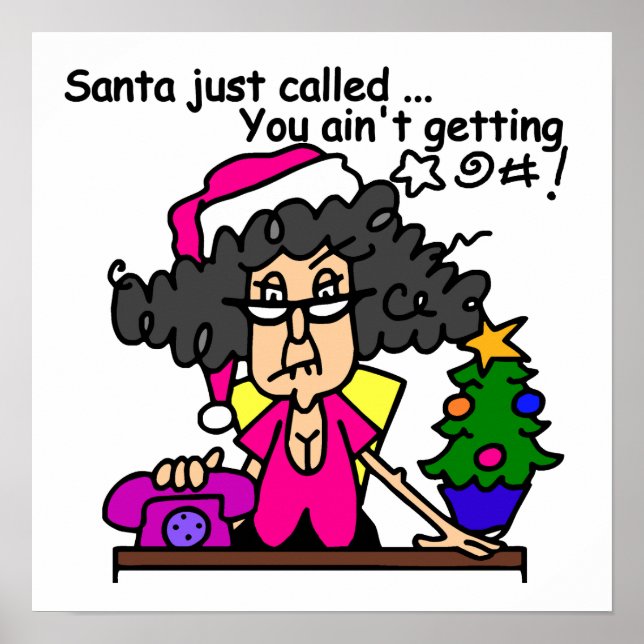 Santa Called Poster (Front)