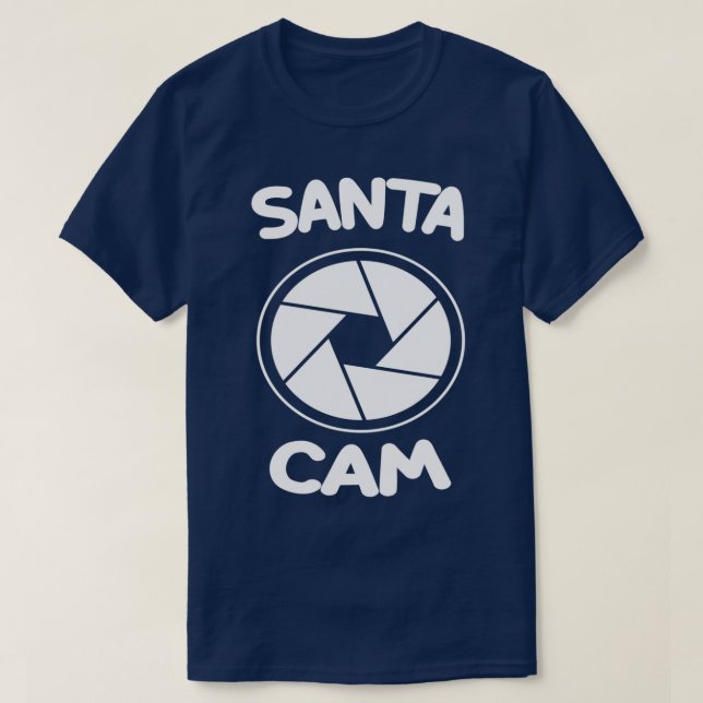 Santa Cam T-Shirt (Design Front)
