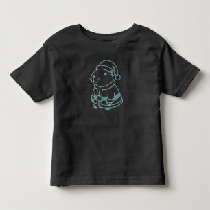 SANTA CAPYBARA SPESIAL CHRISTMAS TODDLER T-SHIRT