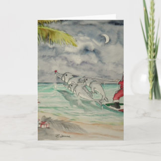Santa Caribbean Style.jpg Holiday Card