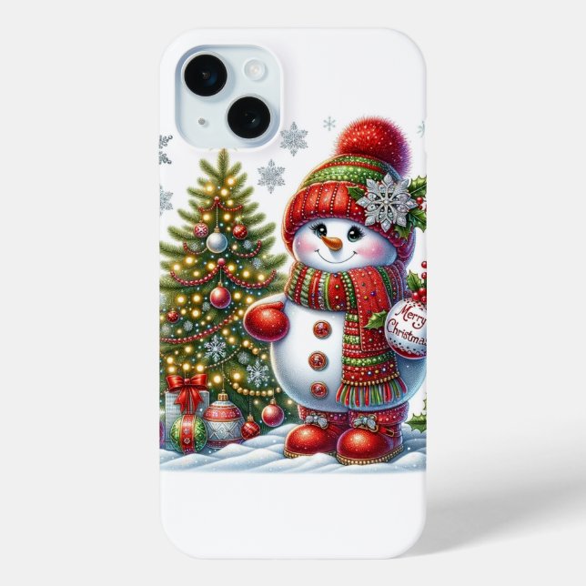 santa  Case-Mate iPhone case (Back)