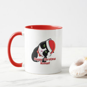 Santa Cat Mug