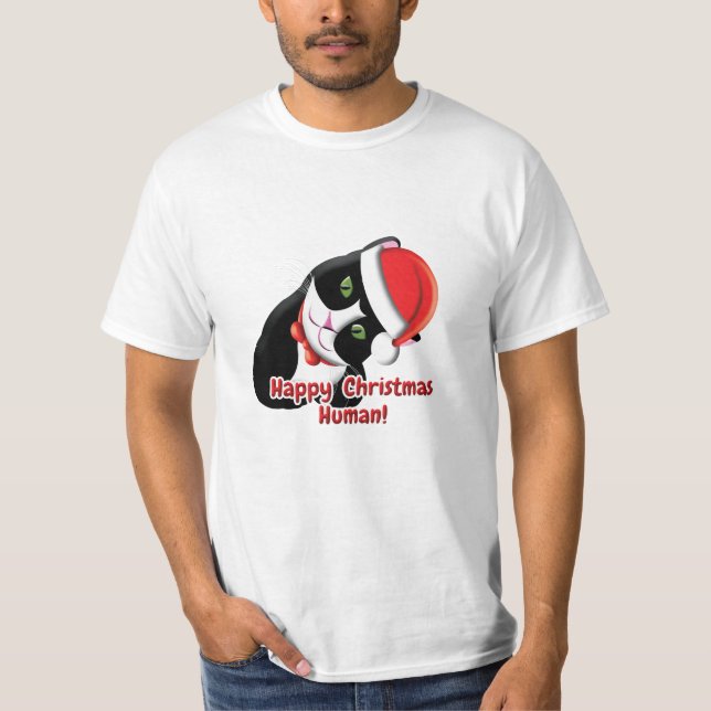 Santa Cat T-Shirt (Front)