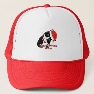 Santa Cat Trucker Hat