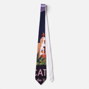 Santa Catalina Island 1935 Tie