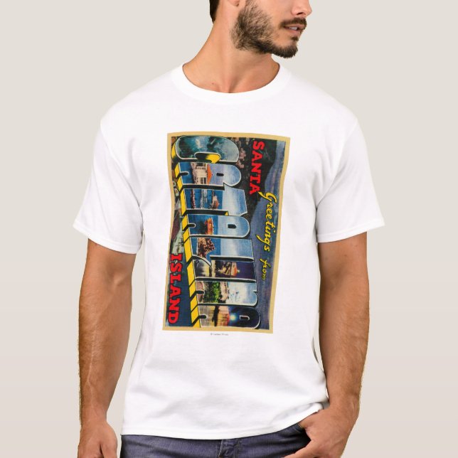 Santa Catalina Island, California T-Shirt (Front)