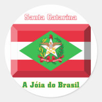 Santa Catarina Flag Gem