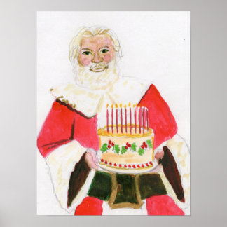 Santa Celebration Poster