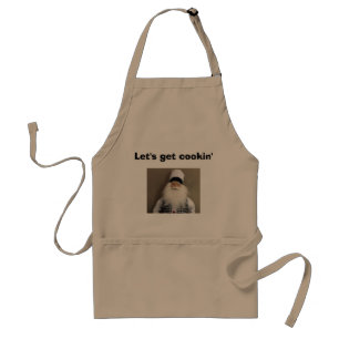 SANTA CHEF "LET'S GET COOKIN' APRON