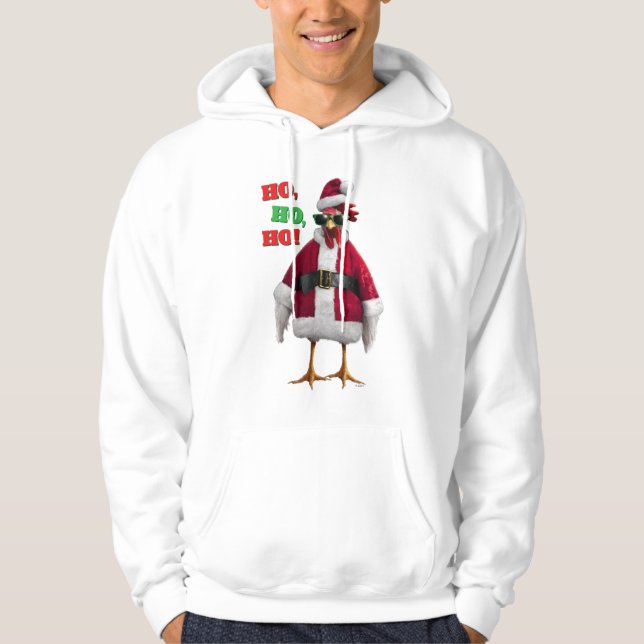 Santa Chicken Hoodie (Front)