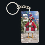 Santa Chicken Keychain<br><div class="desc">Holly Jolly! | Avanti,  the Global Humour Brand™ has been entertaining the world with its Feel Good Funny greeting cards for over 40 years. Our characters live life to the fullest and celebrate the humour in everyday life.</div>