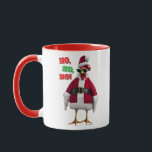 Santa Chicken Mug<br><div class="desc">Holly Jolly! | Avanti,  the Global Humour Brand™ has been entertaining the world with its Feel Good Funny greeting cards for over 40 years. Our characters live life to the fullest and celebrate the humour in everyday life.</div>