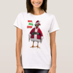 Santa Chicken T-Shirt<br><div class="desc">Holly Jolly! | Avanti,  the Global Humour Brand™ has been entertaining the world with its Feel Good Funny greeting cards for over 40 years. Our characters live life to the fullest and celebrate the humour in everyday life.</div>