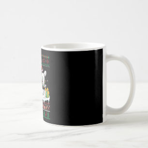 Santa Chihuahua Riding Llama Christmas Sweater Lov Coffee Mug