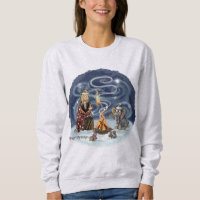 Santa Chris & Wilbur Sleigh Ride Fireside Friends