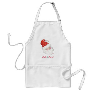Santa Christmas Apron