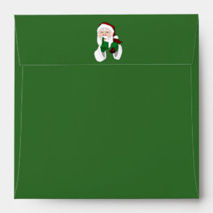 Santa Christmas Envelopes Personalized Envelopes