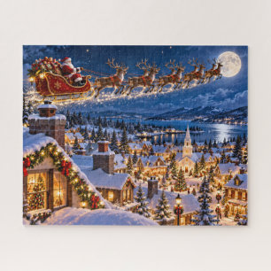 Santa Christmas Eve Jigsaw Puzzle