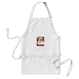 Santa Christmas HO Merry Joy Peace Seasons Jolly Standard Apron