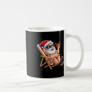 Santa Christmas In July T Shirt Kids Boys Girls Ha Coffee Mug