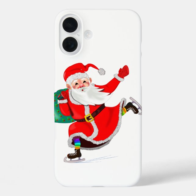 Santa Christmas iPhone Case (Back)