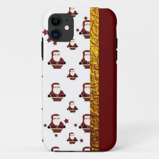 Santa Christmas iPhone Case (Back)