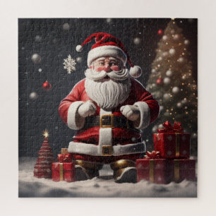 Santa christmas jigsaw puzzle