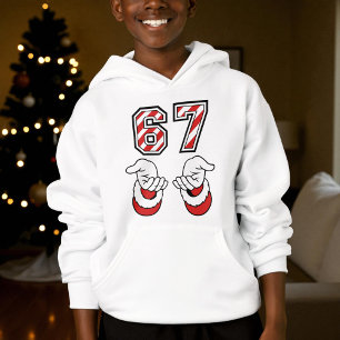 Santa Christmas Meme Six Seven 67 6 7
