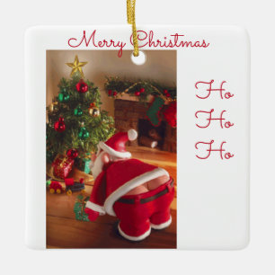 Santa Christmas Ornament