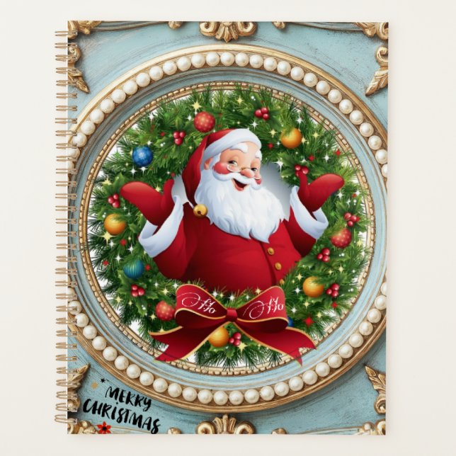 Santa Christmas  Planner (Front)