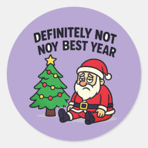 Santa Christmas Sticker